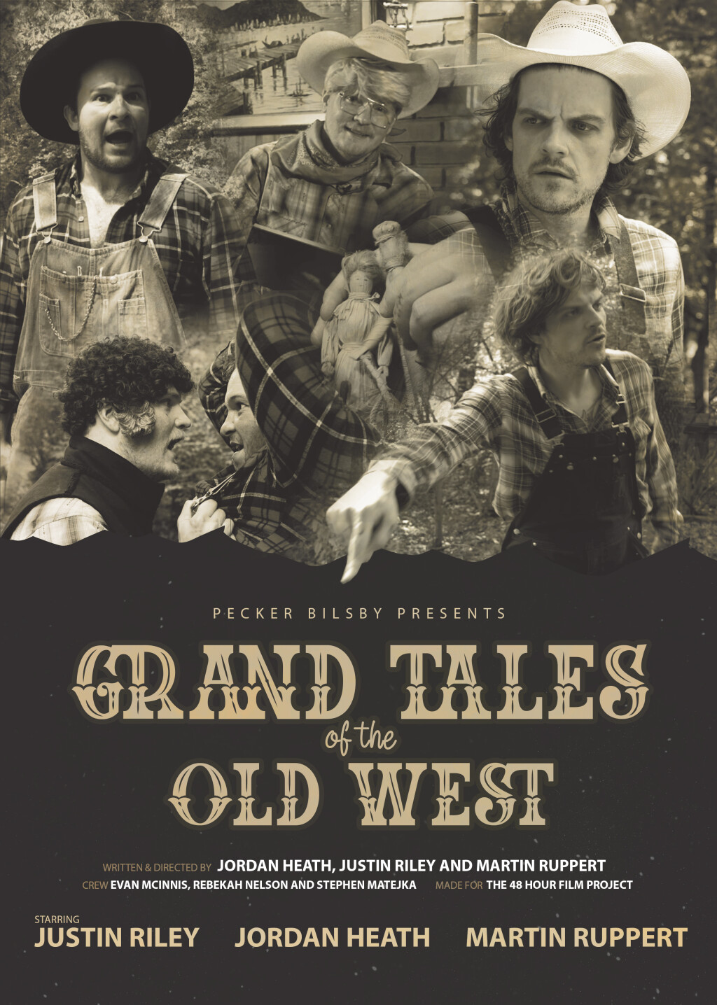 Filmposter for Grand Tales of the Old West